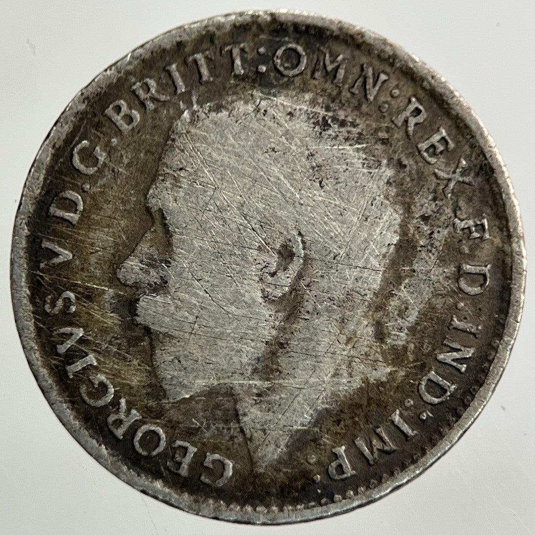 1916 George V Threepence Silver Coin | Collectable Grade