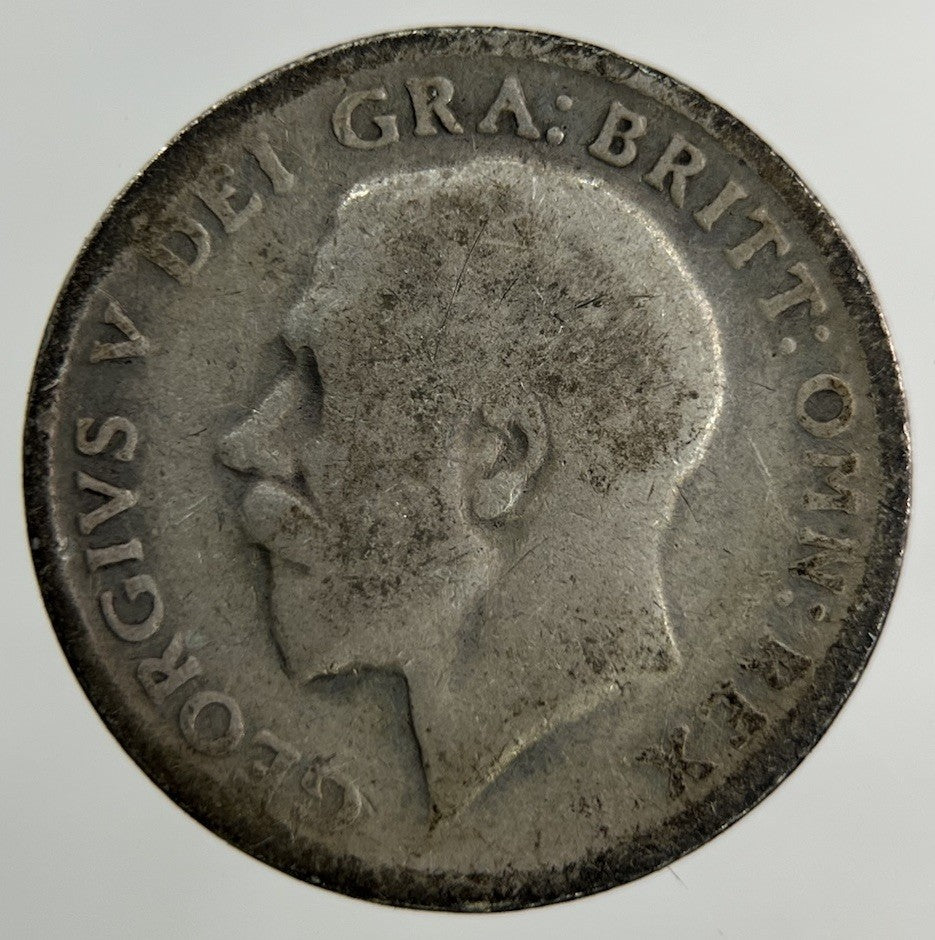 1912 George V Sixpence Silver Coin | Fair Grade