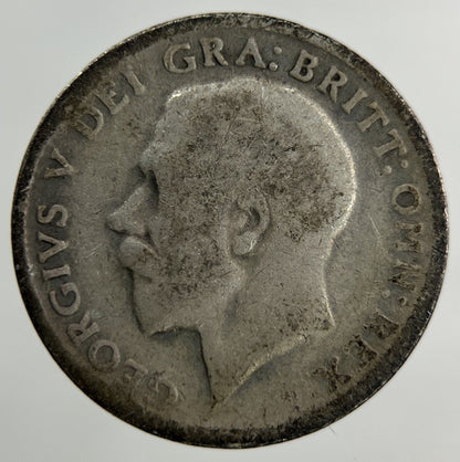 1912 George V Sixpence Silver Coin | Fair Grade