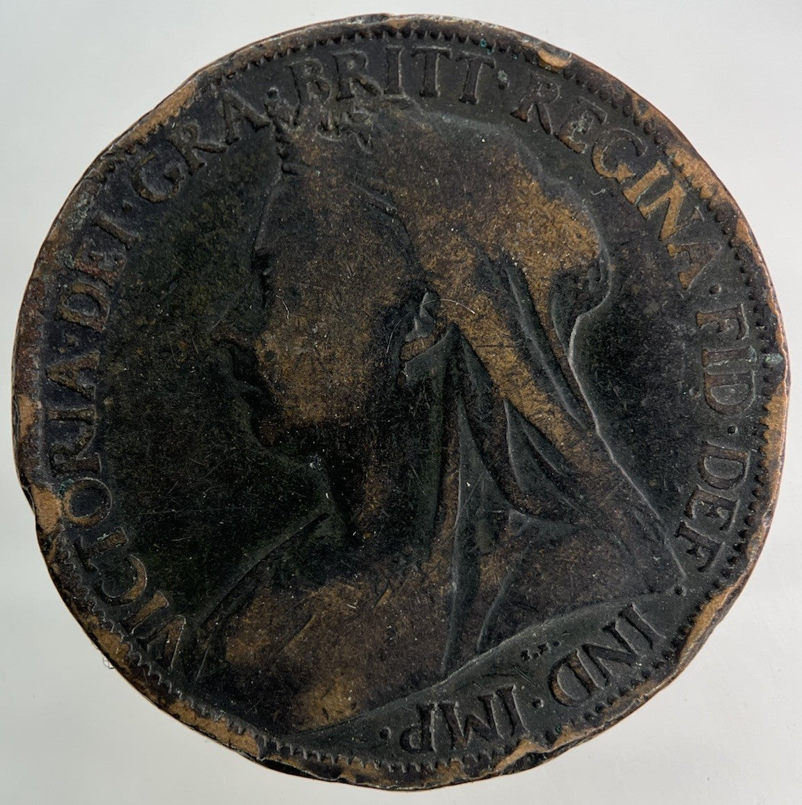 1901 Victoria One Penny Coin | Collectable Grade