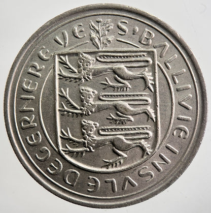 1968 Guernsey 10p 10 Ten Pence Coin | Fine Collectable Grade | a7490