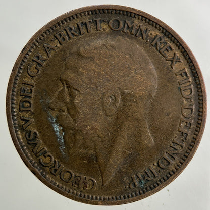 1925 George V Half - Penny Coin | Collectable Grade