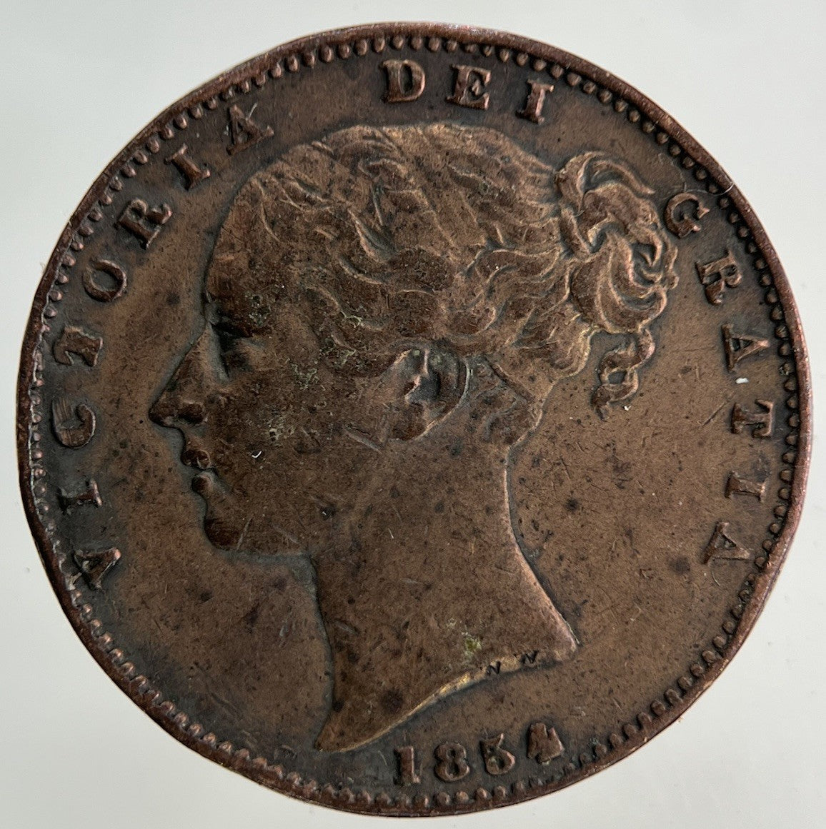 1854 Victoria Farthing Coin | Fine Collectable Grade