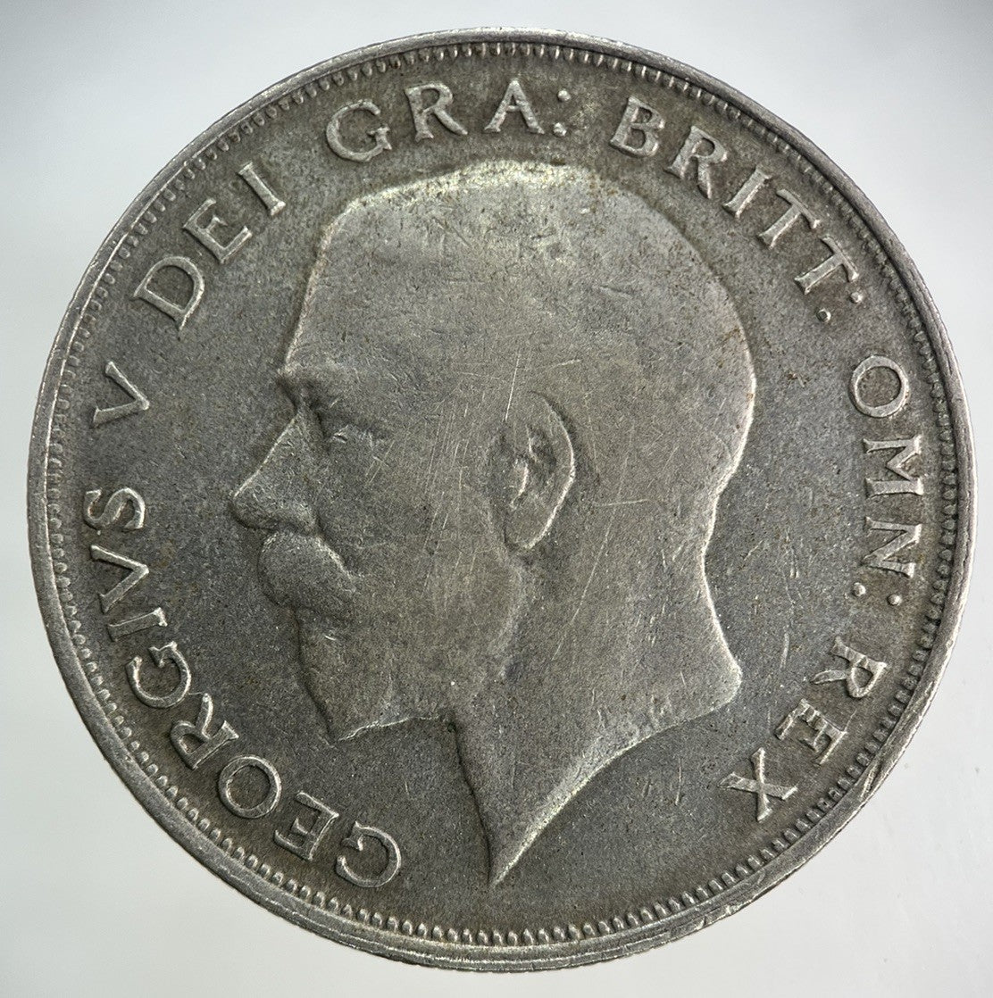 1920 George V Half - Crown Silver Coin | Fine Collectable Grade