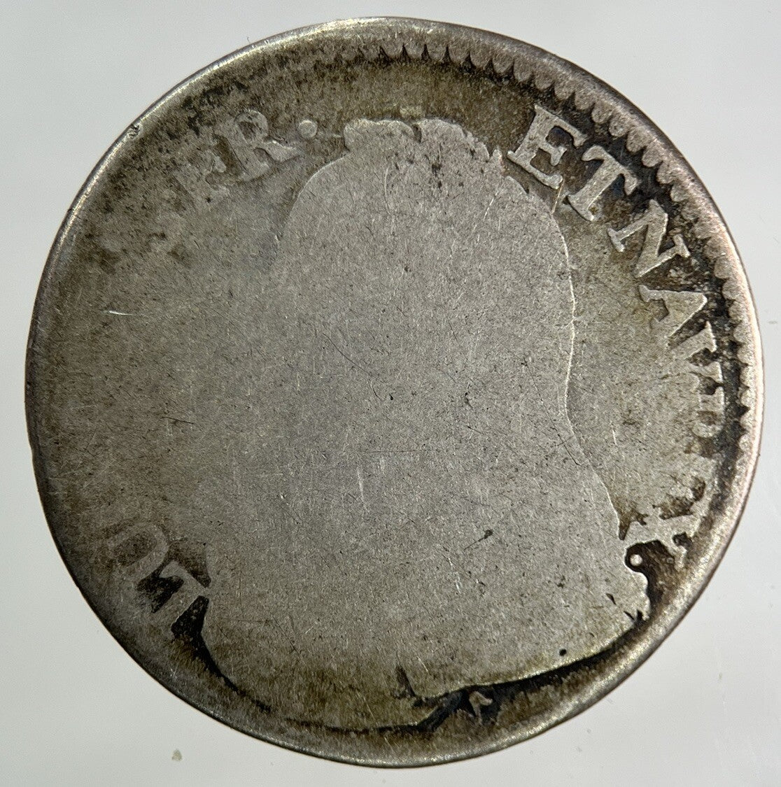 1741 France 1/5 Ecu Silver Coin | Collectable Grade