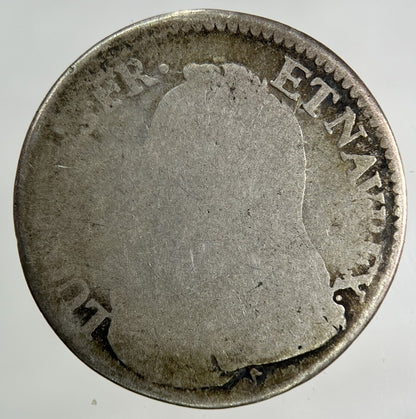 1741 France 1/5 Ecu Silver Coin | Collectable Grade