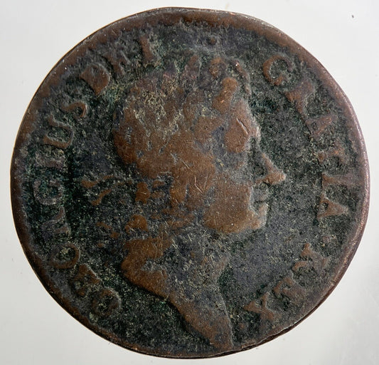 1723 Irish Hibernia Half - Penny Coin | Collectable Grade