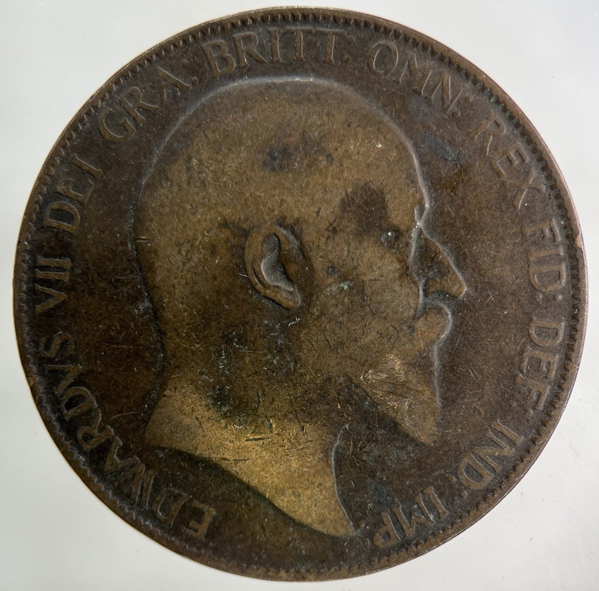 1907 Edward VII One Penny Coin | Collectable Grade