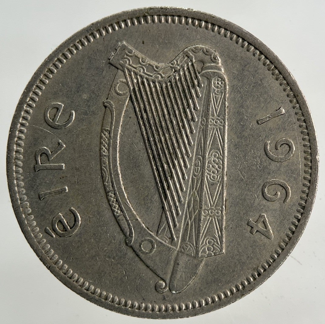 1964 Irish Shilling Coin | Fine Collectable Grade