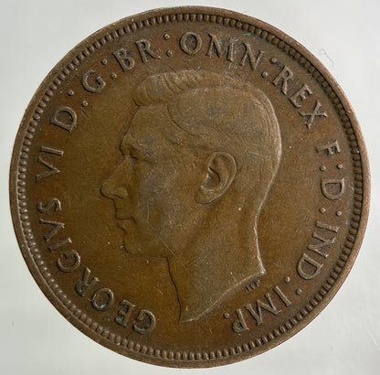 1937 George VI One Penny Coin | Fine Collectable Grade