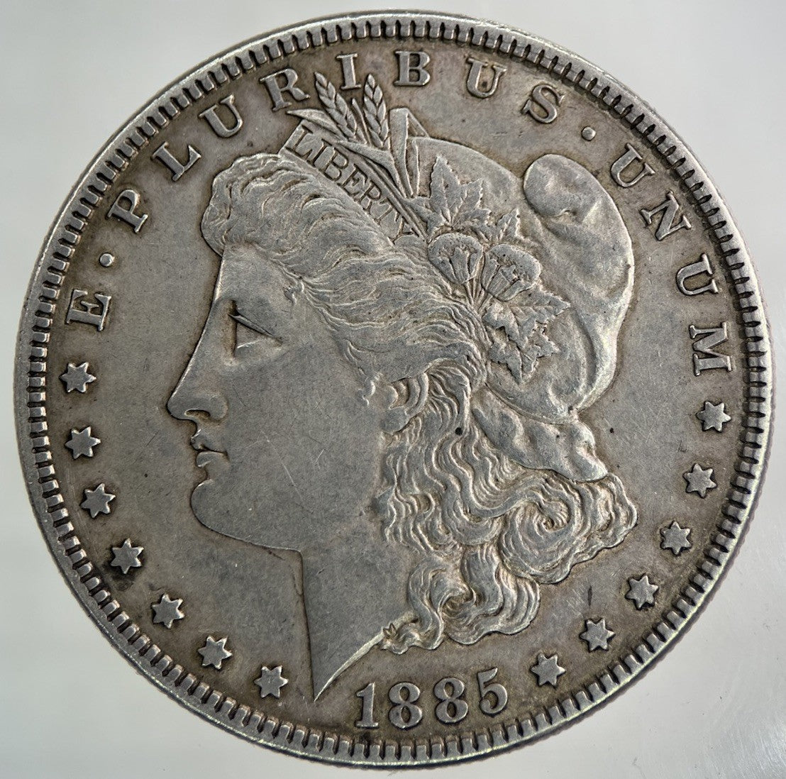 1885 US USA One Dollar Silver Coin | Fine Collectable Grade