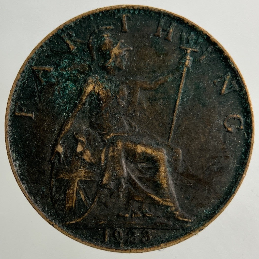 1923 George V Farthing Coin | Collectable Grade