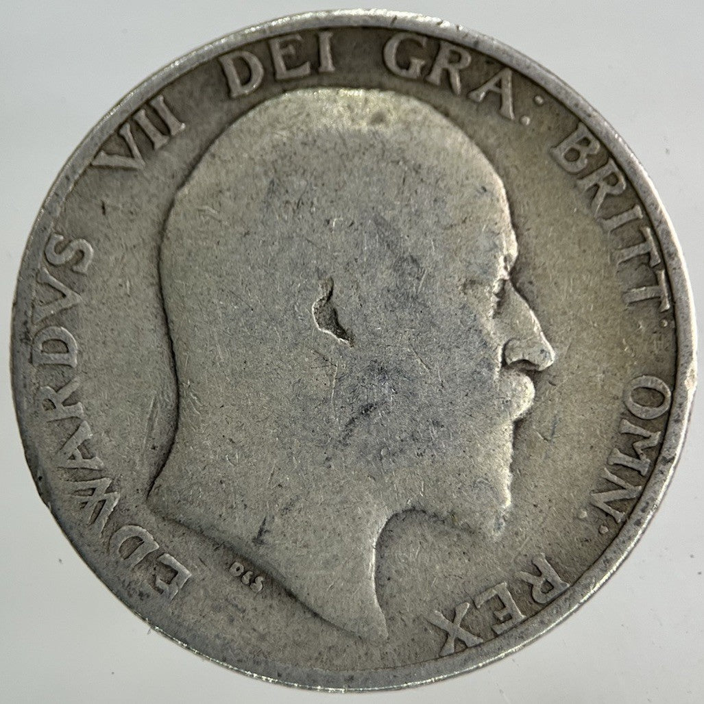 1910 Edward VII Shilling Silver Coin | Collectable Grade