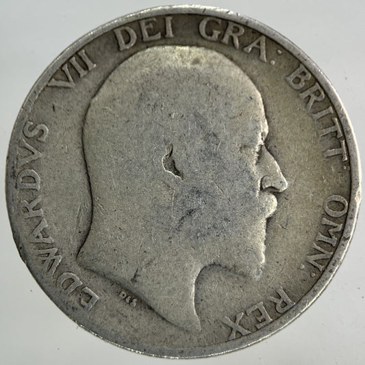 1910 Edward VII Shilling Silver Coin | Collectable Grade