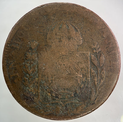 1829 Brazil 40 Reis Coin | Collectable Grade