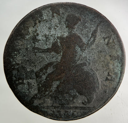 1756 George II 2nd Half - Penny Coin | Collectable Grade