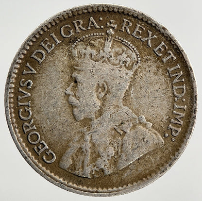 1919 Canada 5 Cents Silver Coin | Fine Collectable Grade