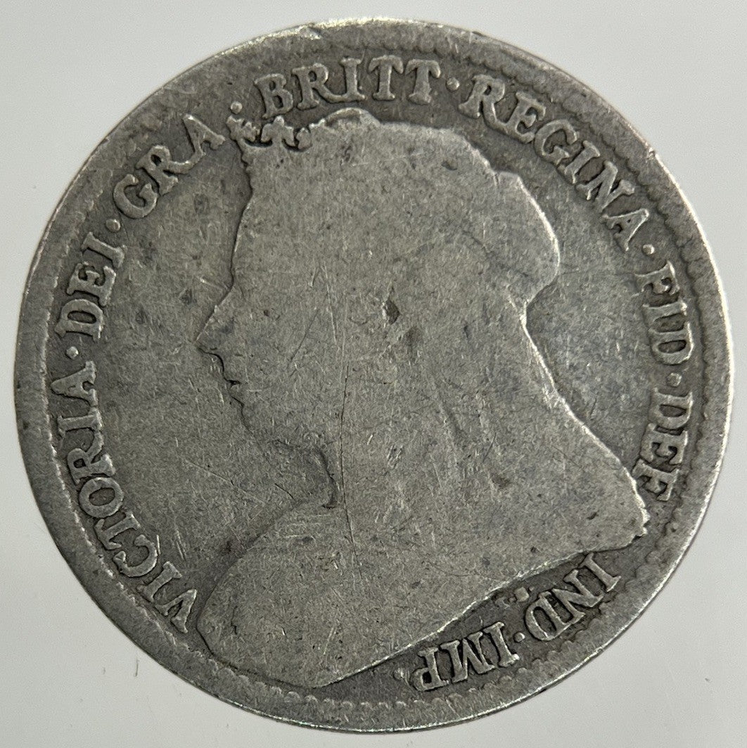 1894 Victoria Threepence Silver Coin | Collectable Grade