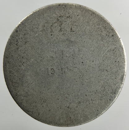Edward VII Sixpence Silver Coin | Fair Grade