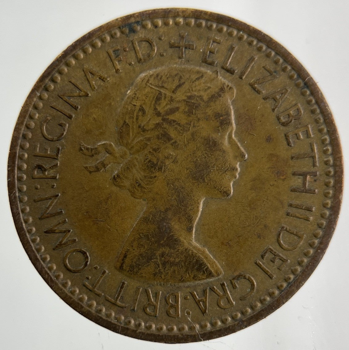 1953 Elizabeth II 2nd Wren Farthing Coin | Fine Collectable Grade