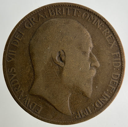 1909 Edward VII Half - Penny Coin | Collectable Grade