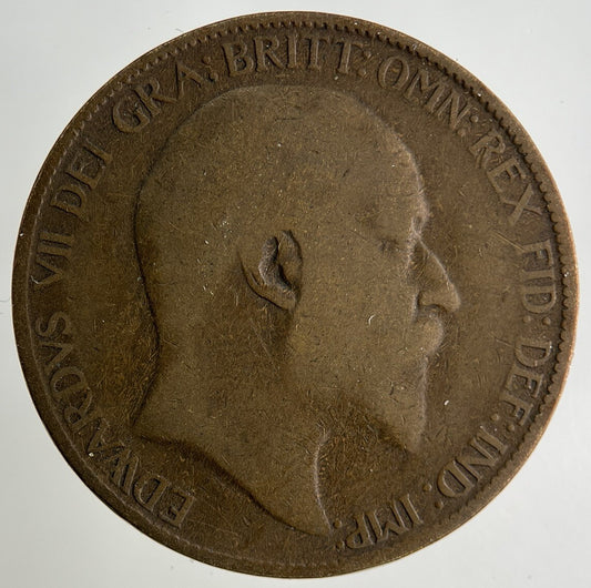1909 Edward VII Half - Penny Coin | Collectable Grade