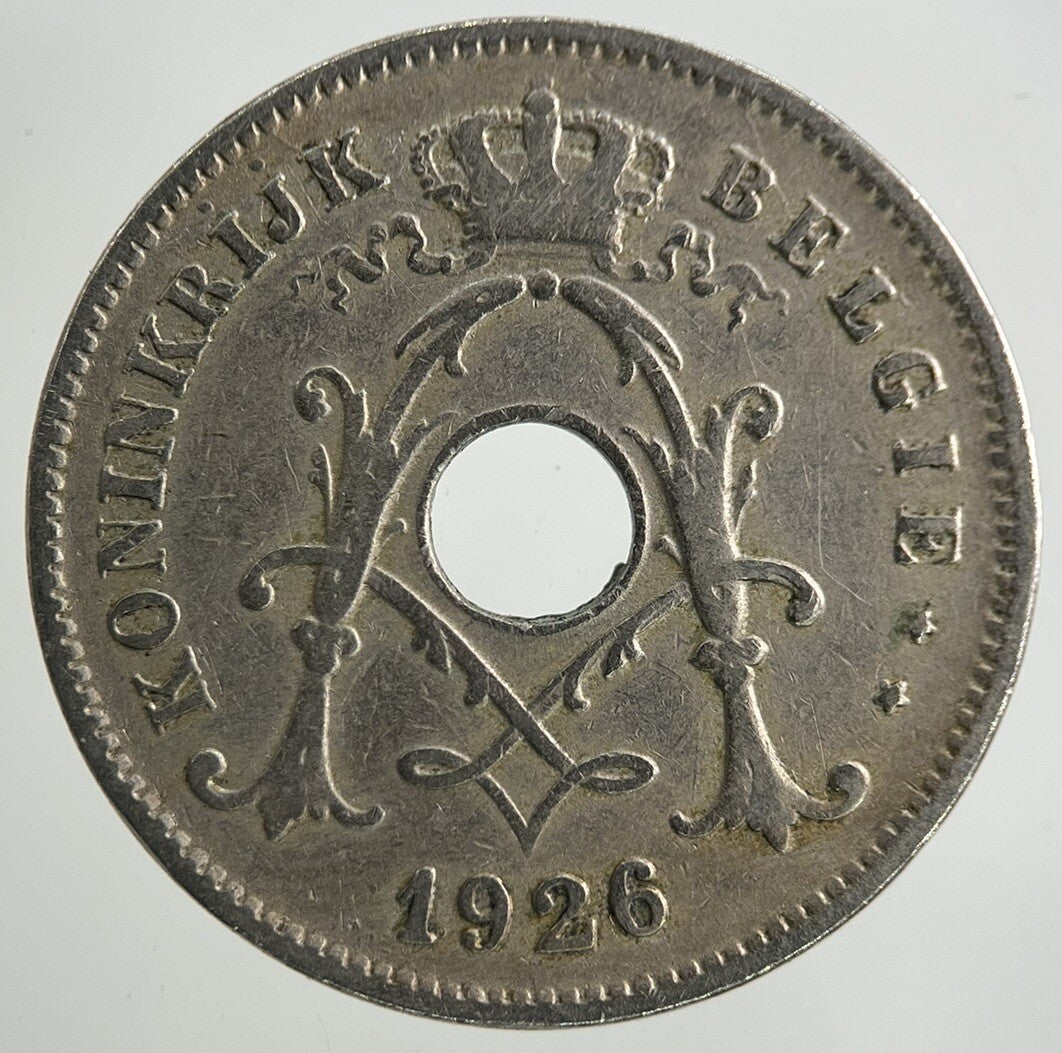 1926 Belgium 10 Centimes Coin | Fine Collectable Grade