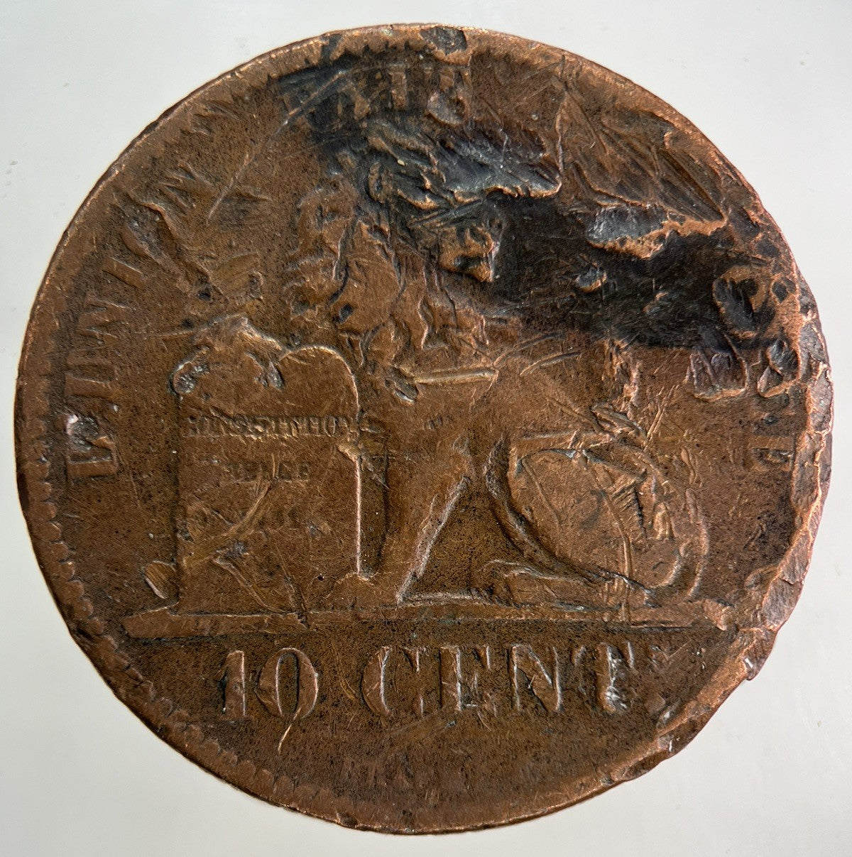 1832 Belgium 10 Centimes Coin | Collectable Grade