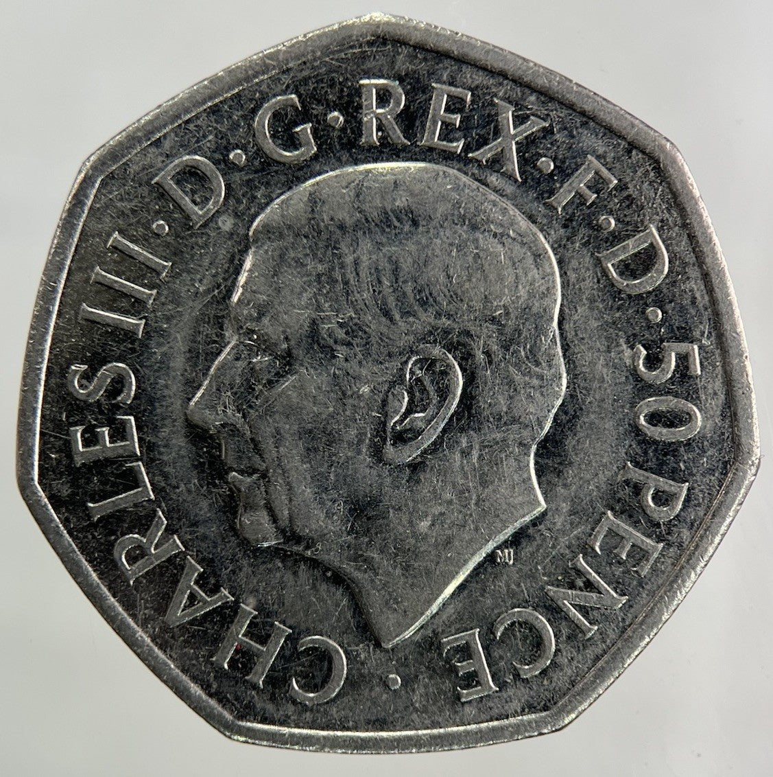 2022 Charles III 3rd Coronation 50p Fifty - Pence Coin | Collectable Grade