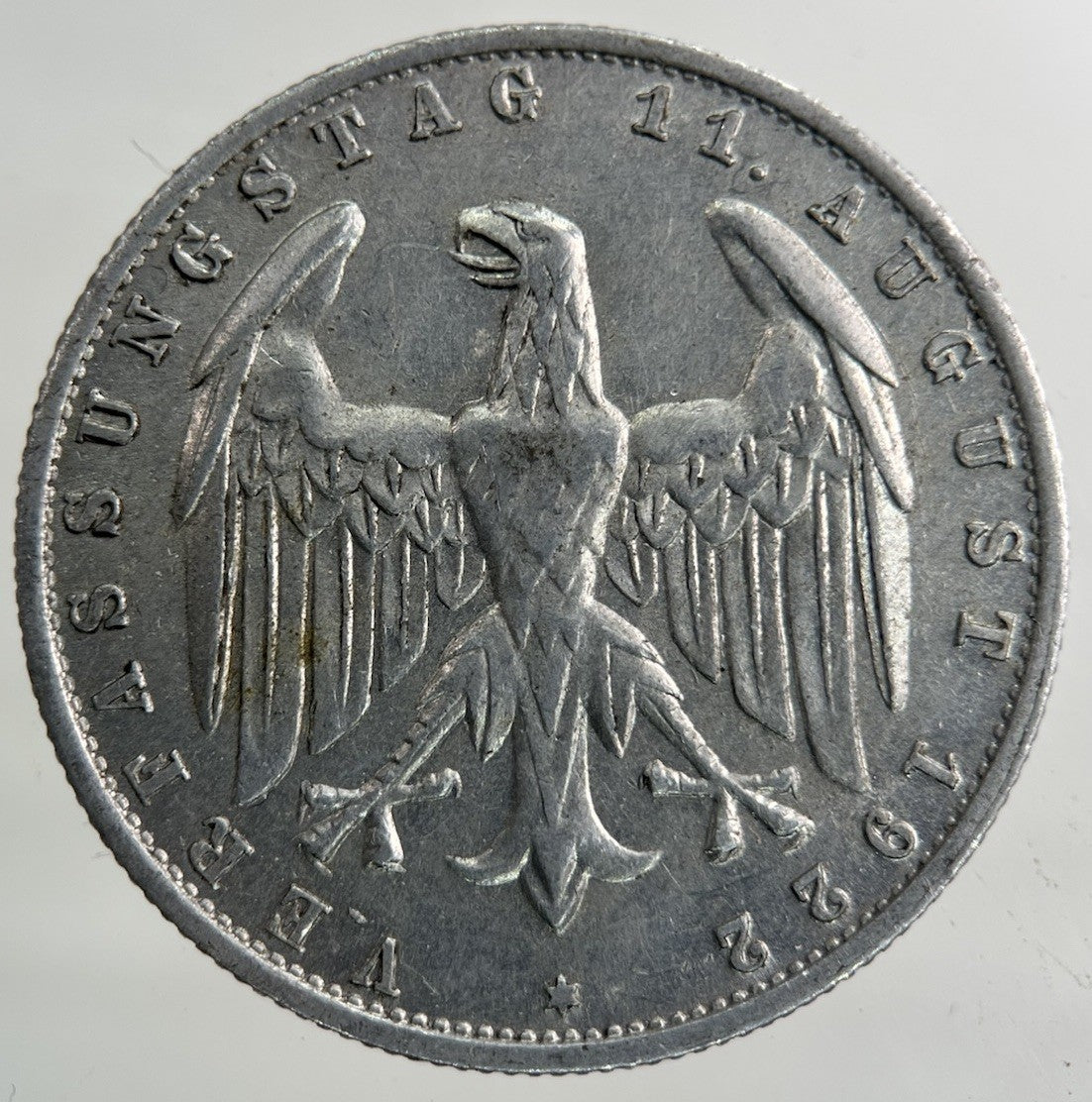 1922 Germany 3 Mark Coin | Fine Collectable Grade