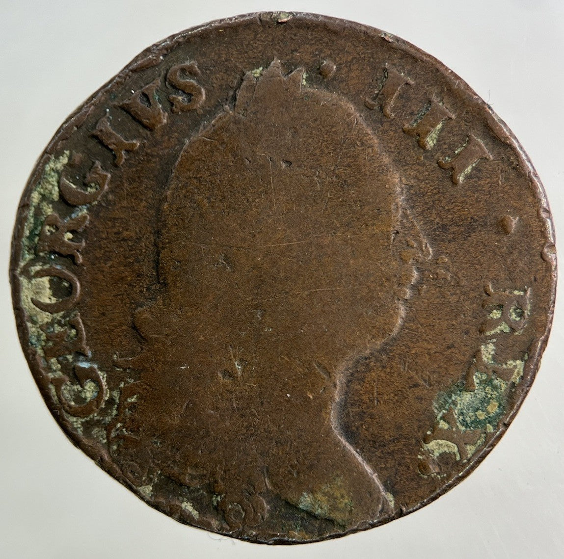 1781 Irish Half - Penny Coin | Collectable Grade