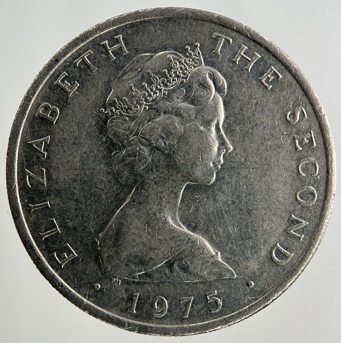 1975 Isle Of Man 10p Ten - Pence Coin | Fine Collectable Grade