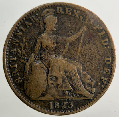 1823 George IV Farthing Coin | Collectable Grade