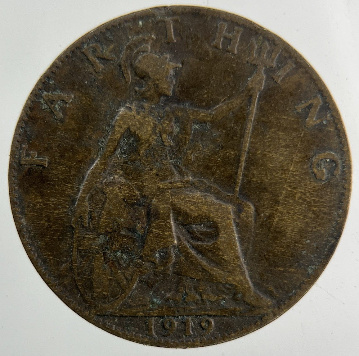 1919 George V Farthing Coin | Collectable Grade
