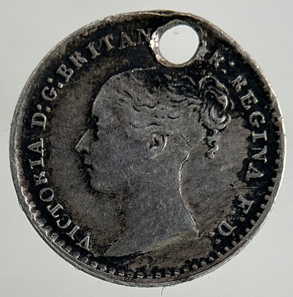 1862 Victoria Maundy One - Pence Silver Coin | Fine Collectable Grade