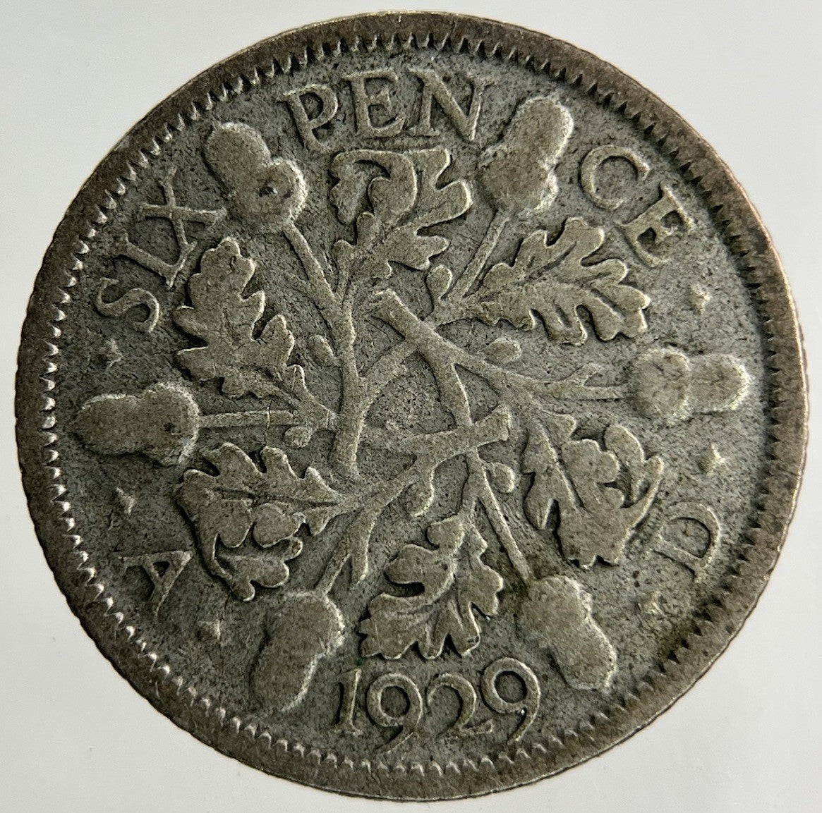 1929 George V Sixpence Silver Coin | Collectable Grade
