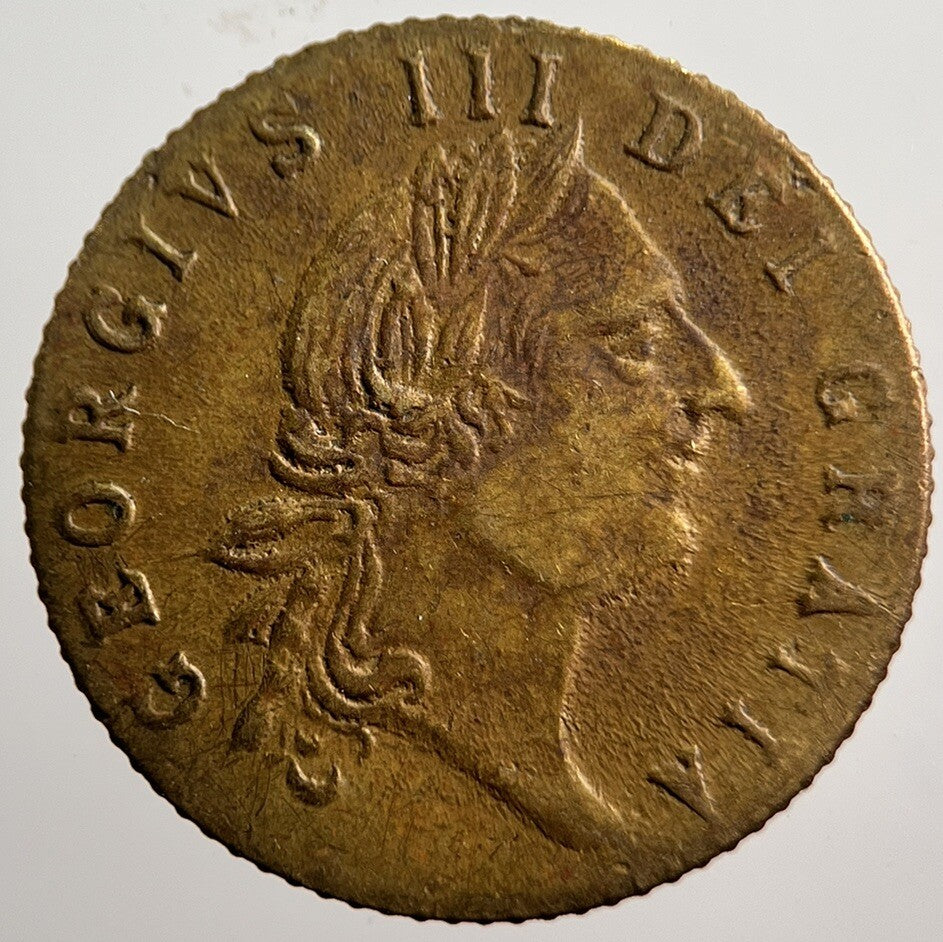 1788 George III British Good Old Days Gaming Token | Very High Grade | a328
