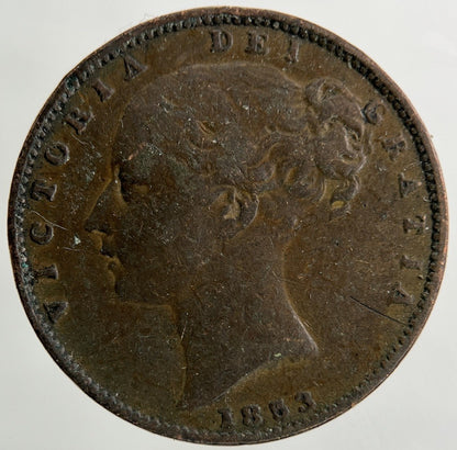 1853 Victoria Farthing Coin | Collectable Grade
