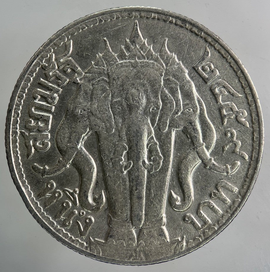 1913 - 1918 Thailand Thai Large 1 Baht Silver Coin | Collectable Grade