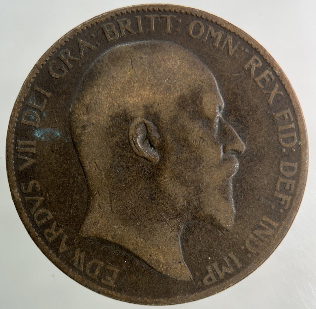 1904 Edward VII One Penny Coin | Collectable Grade