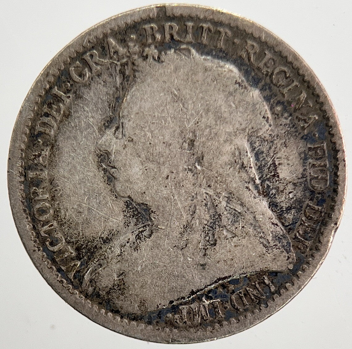 1893 Victoria Threepence Silver Coin | Collectable Grade | a5331