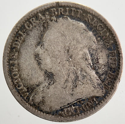 1893 Victoria Threepence Silver Coin | Collectable Grade | a5331
