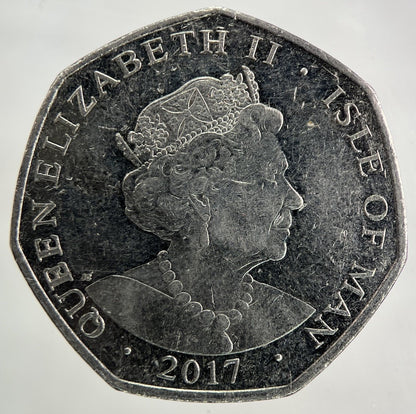 2017 Isle Of Man Loaghtan Sheep 50p Fifty - Pence Coin | Collectable Grade