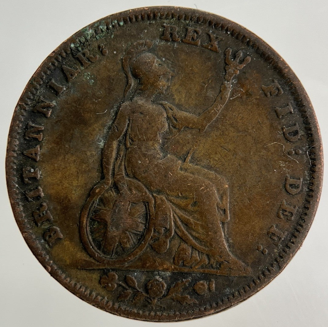 1831 William IV Farthing Coin | Collectable Grade