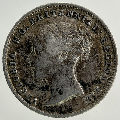 1838 Victoria Groat Four - Pence Silver Coin | Very High Grade