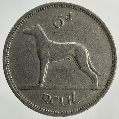 1948 Irish Sixpence Coin | Fine Collectable Grade
