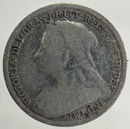 1895 Victoria Threepence Silver Coin | Collectable Grade