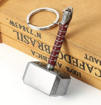 Metal Thor Hammer Shaped Bottle Opener Keyring Premium Keychain Gift UK