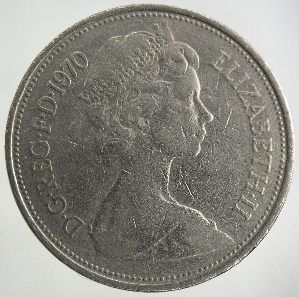 1970 Elizabeth II 2nd 10p Ten - Pence Coin | Fine Collectable Grade