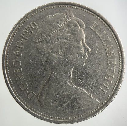 1970 Elizabeth II 2nd 10p Ten - Pence Coin | Fine Collectable Grade